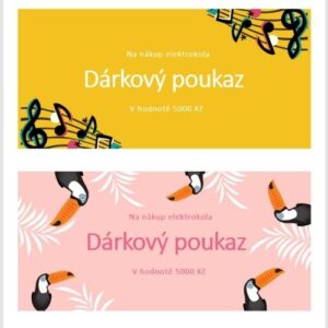 Dárkové poukazy / vouchery